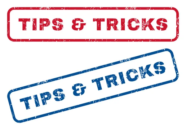 Tips en trucs-stempels — Stockvector