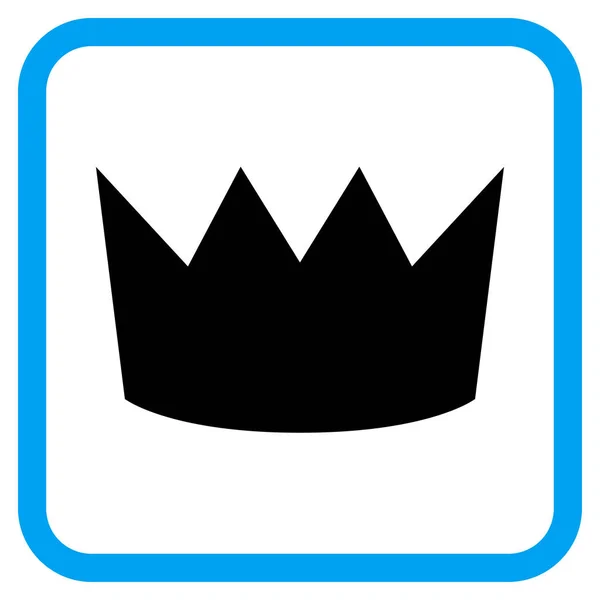 在框架中的皇冠矢量图标 — 图库矢量图片