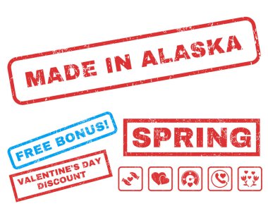 Alaska lastik damgası Bonus ile yapılan