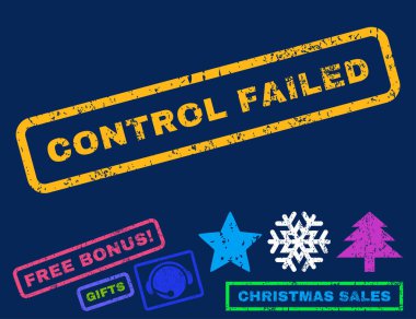 Lastik damga denetimi başarısız oldu