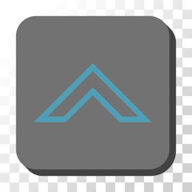 Yuvarlatılmış Kare vektör düğmesini yukarı ok ucu