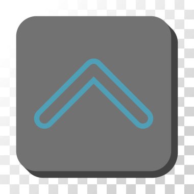 Yuvarlatılmış Kare vektör düğmesini yukarı ok ucu