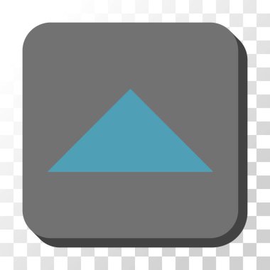 Yuvarlatılmış Kare vektör düğmesini yukarı ok ucu