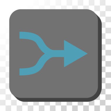 Şu yuvarlak kare vektör okunu birleştirmek