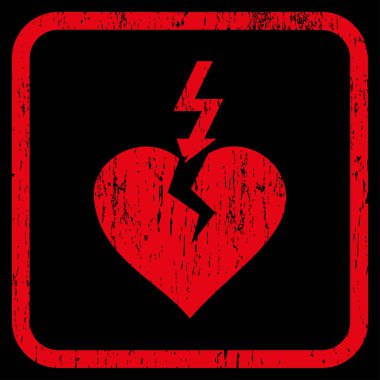 Kalp simgesi kauçuk filigran kırmak