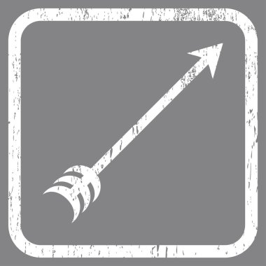 Ok simgesi kauçuk filigran