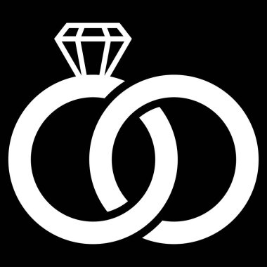 Alyans vektör simgesi