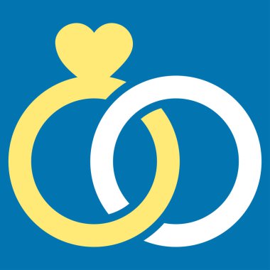 Alyans vektör simgesi