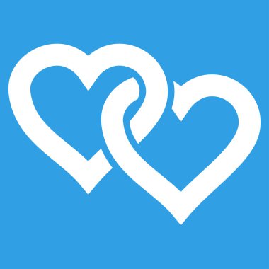 Bağlantılı kupa vektör simgesi