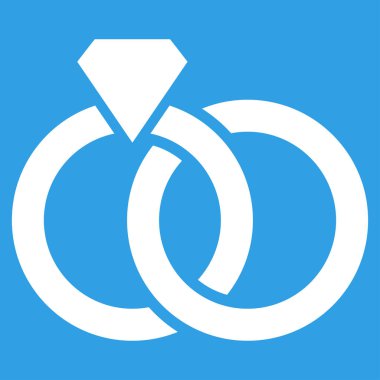 Alyans vektör simgesi