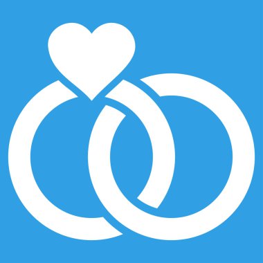 Alyans vektör simgesi