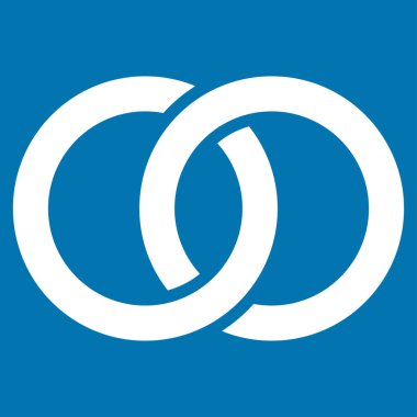 Alyans vektör simgesi