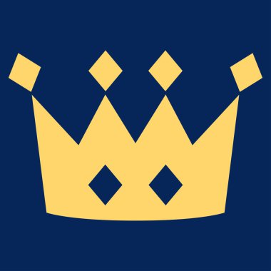 taç vektör simgesi