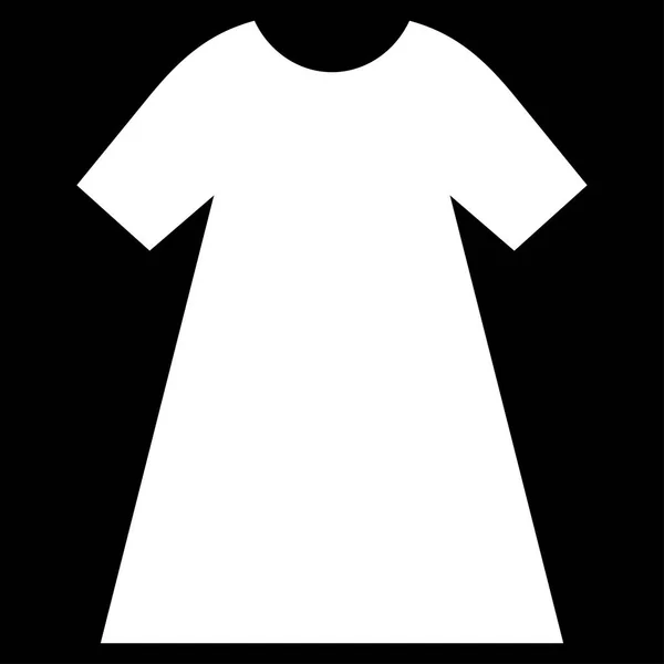 Woman Dress Vector Icon — Stock Vector