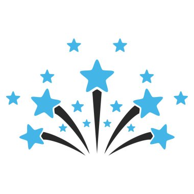 Yıldız Fireworks vektör simgesi