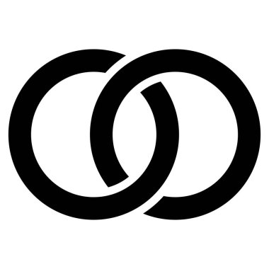 Alyans vektör simgesi