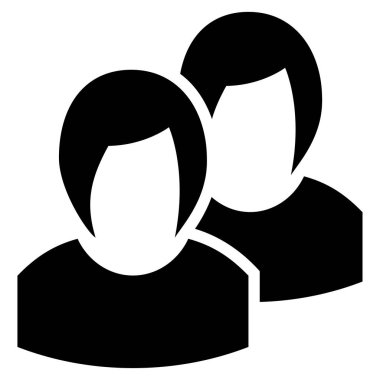 Kadınlar vektör simgesi