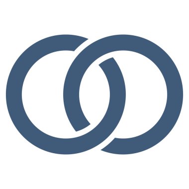 Alyans vektör simgesi