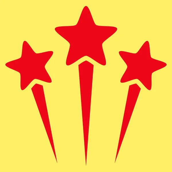 Estrella Salute Vector Icono — Vector de stock