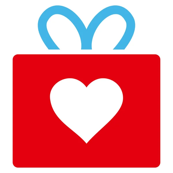 Love Gift Vector Icon — Stock Vector