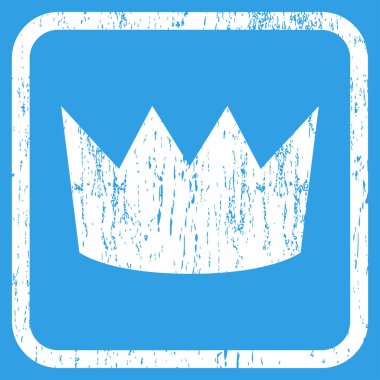 Taç simgesi kauçuk filigran