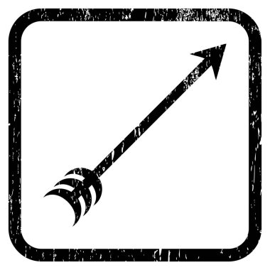 Ok simgesi kauçuk filigran