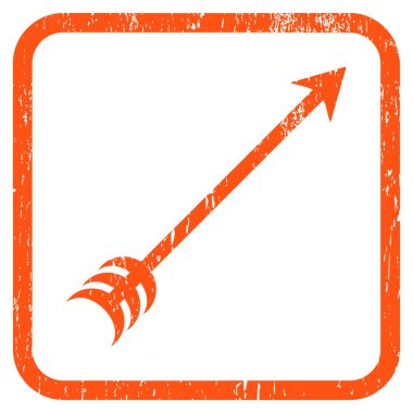 Ok simgesi kauçuk filigran