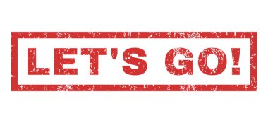 İzin S git ünlem lastik damgası