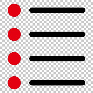 Öğeleri vektör simgesi