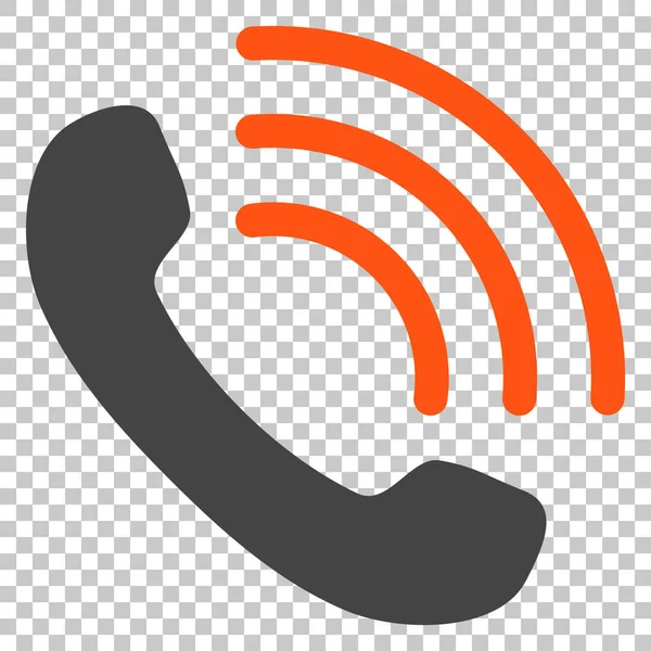 Значок вектора телефонного звонка — стоковый вектор