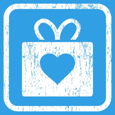 Sevgi hediye simge kauçuk filigran