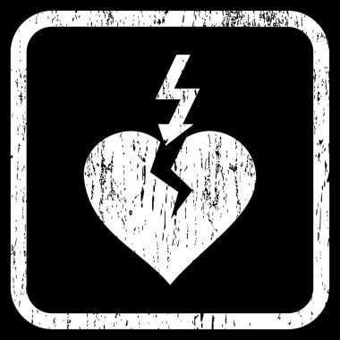 Kalp simgesi kauçuk filigran kırmak