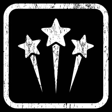 Yıldız Selam simgesi kauçuk filigran