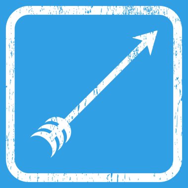 Ok simgesi kauçuk filigran