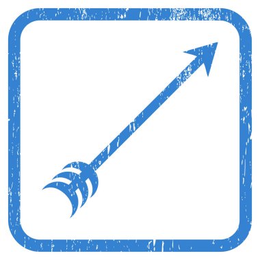 Ok simgesi kauçuk filigran