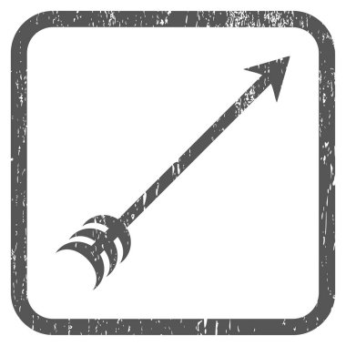 Ok simgesi kauçuk filigran