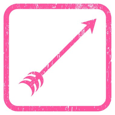 Ok simgesi kauçuk filigran