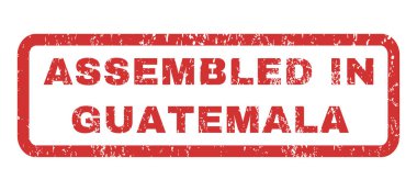 Guatemala lastik damgalamak içinde monte