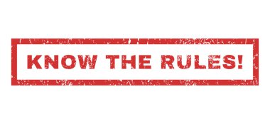 Kuralları ünlem lastik damgası biliyor