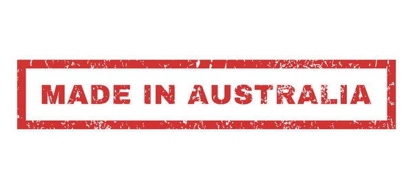 Made in Australia Timbro di gomma — Vettoriale Stock