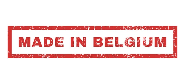 Wykonane w Belgii pieczątka — Wektor stockowy