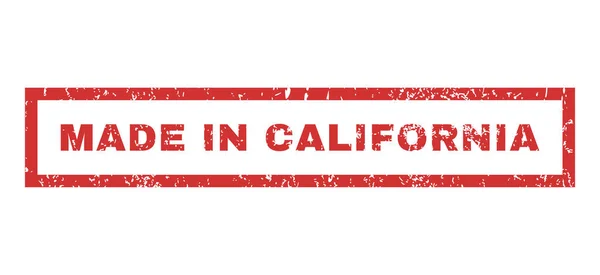 Feito no selo de borracha da Califórnia —  Vetores de Stock