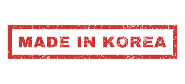 Made In Korea pieczątka — Wektor stockowy