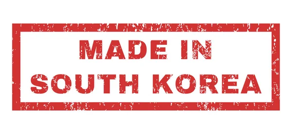 Made In Corea del Sud Timbro di gomma — Vettoriale Stock