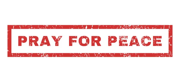 Betet für den Frieden — Stockvektor