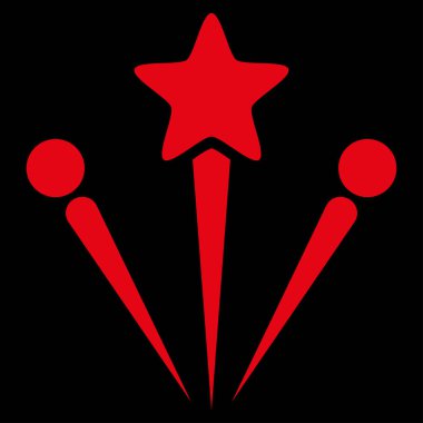 Selam Fireworks vektör simgesi