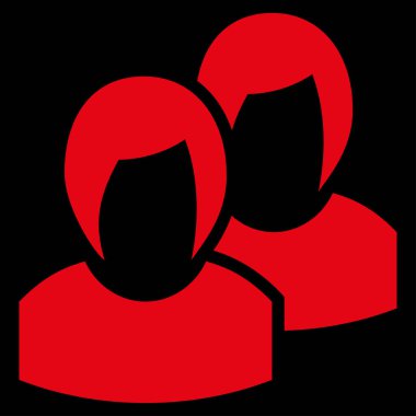 Kadınlar vektör simgesi