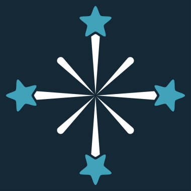 Fireworks vektör simgesi