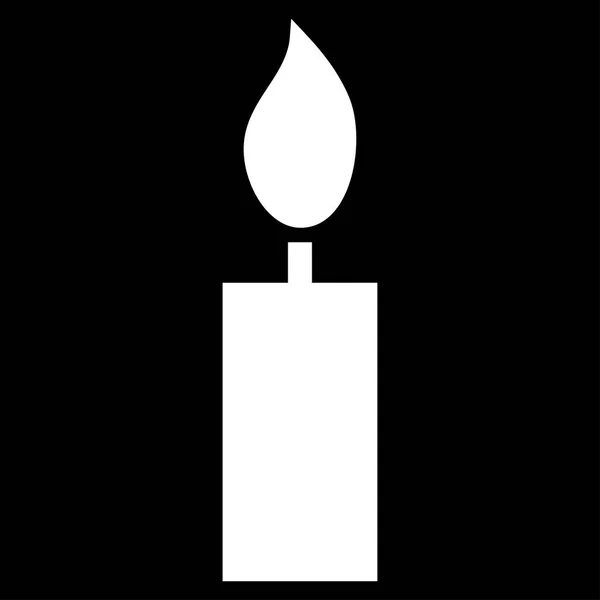Icona vettoriale della candela — Vettoriale Stock