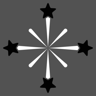 Fireworks vektör simgesi